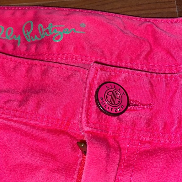 Size 6 Lily Pulitzer pink pants - Picture 2 of 4